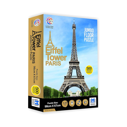 Ratnas Jumbo Flour Puzzle Eiffel Tower Paris